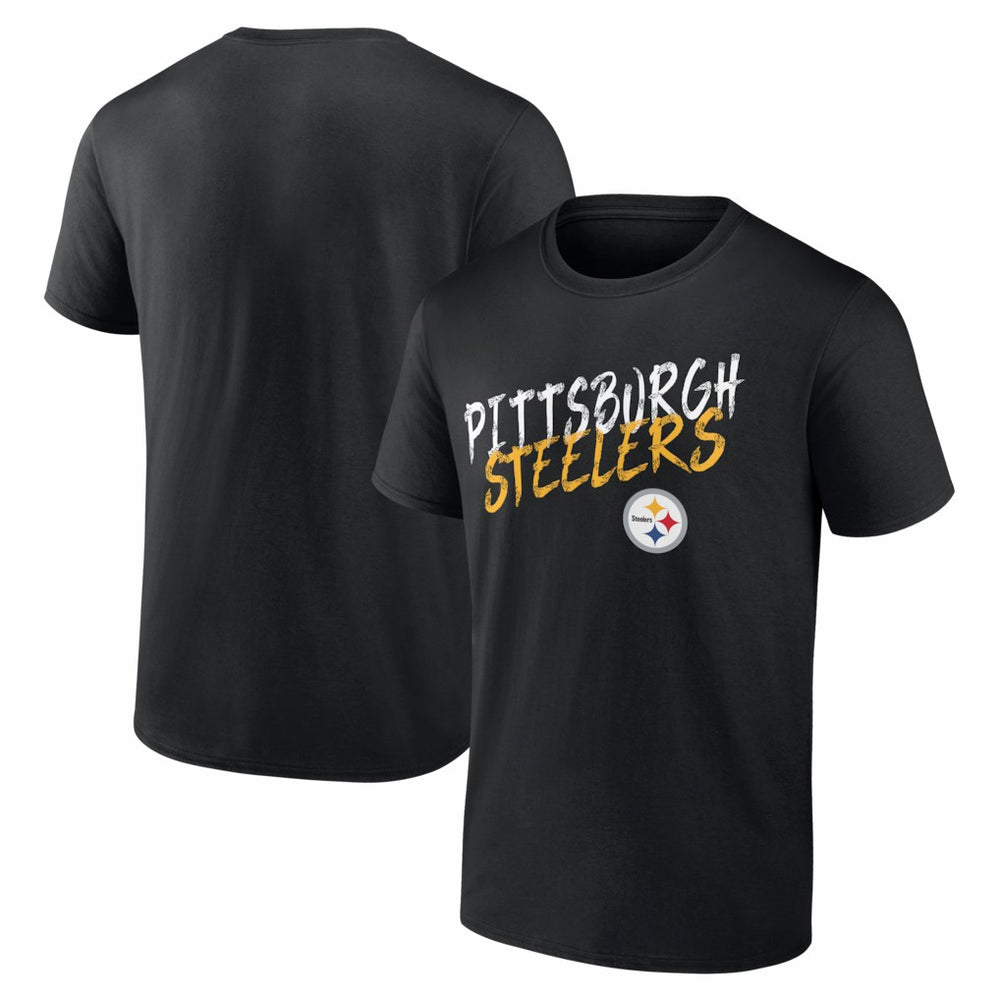 Pittsburgh Steelers Hustle T-Shirt Black - NFL
