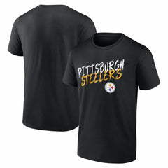 Pittsburgh Steelers Hustle T-Shirt Black - NFL