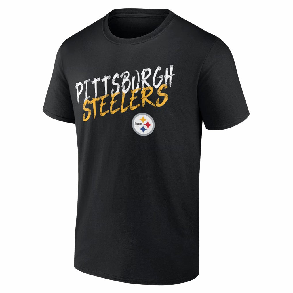 Pittsburgh Steelers Hustle T-Shirt Black - NFL
