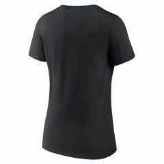 Pittsburgh Steelers Women's Hustle V-Neck T-Shirt Black - NFL