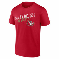 San Francisco 49ers Hustle T-Shirt Scarlet - NFL