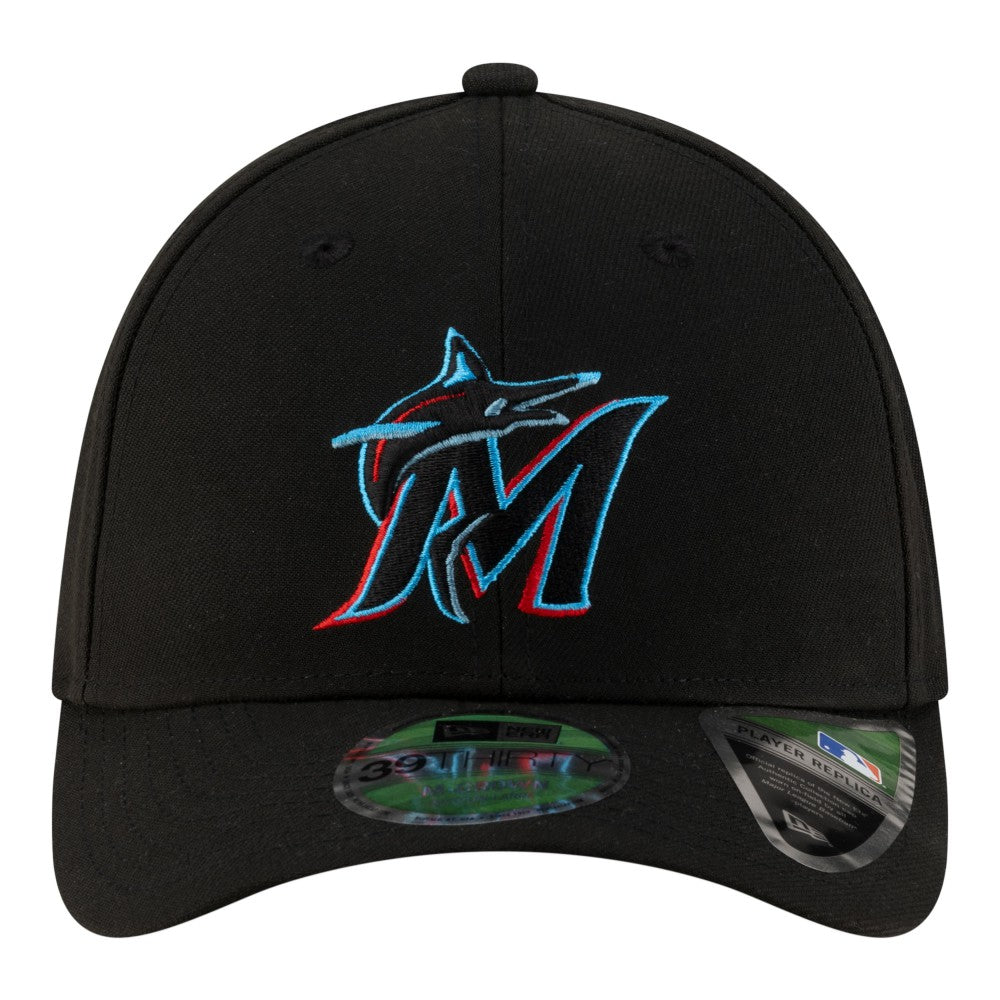 Miami Marlins New Era Player Replica 39THIRTY M-Crown Flex Hat Lifestyle