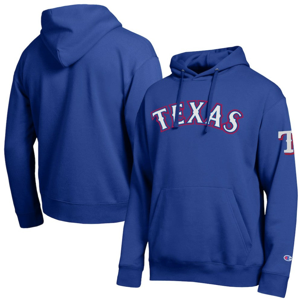 Texas Rangers Champion All Star Wordmark Hoodie On Sale