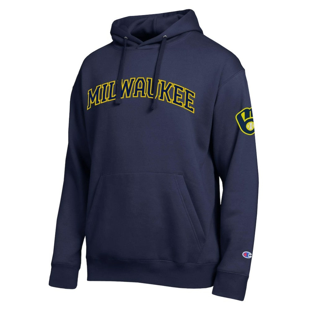Milwaukee Brewers Champion All Star Wordmark Hoodie discount