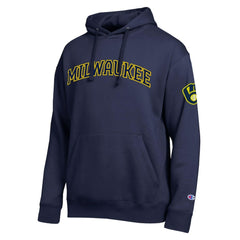 Milwaukee Brewers Champion All Star Wordmark Hoodie discount