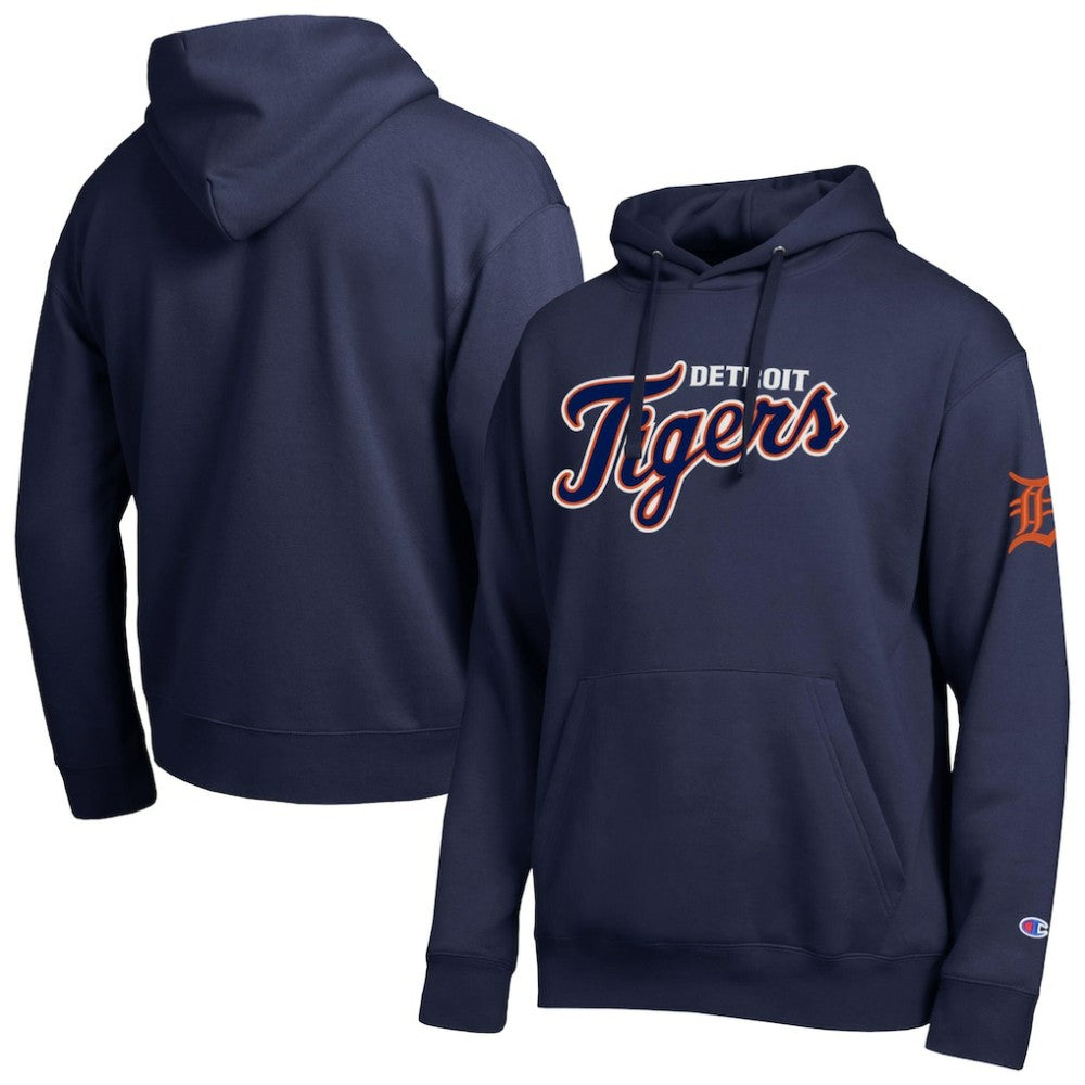Detroit Tigers Champion All Star Wordmark Hoodie Near Me