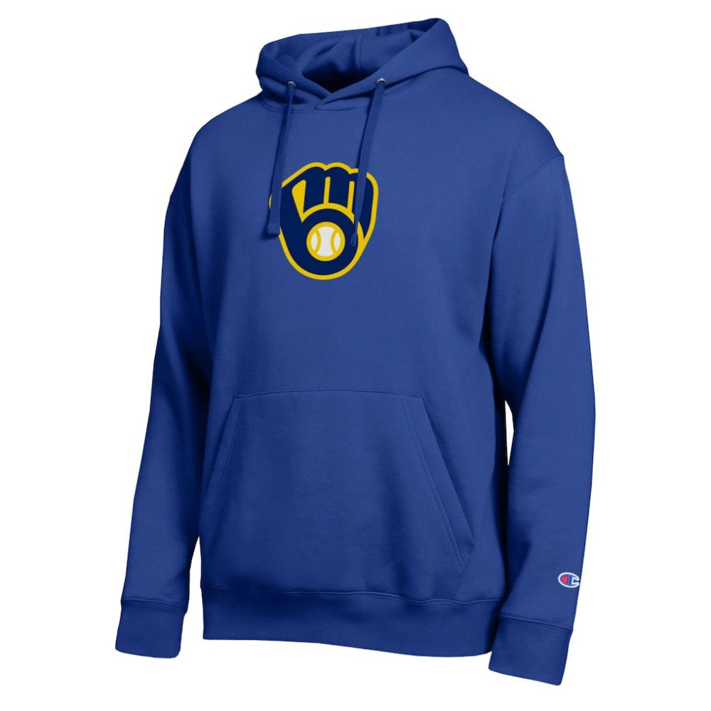Milwaukee Brewers Champion All Star Embroidered Logo Hoodie On Sale