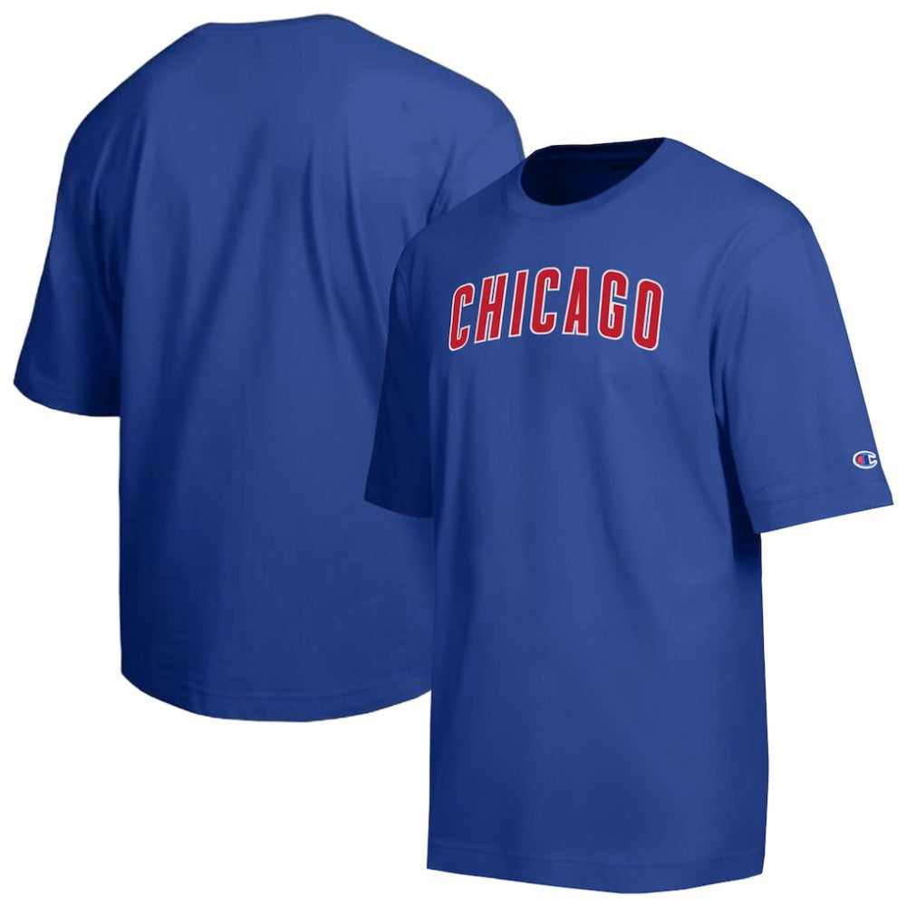Chicago Cubs Champion All Star Chenille Wordmark T-Shirt On Sale