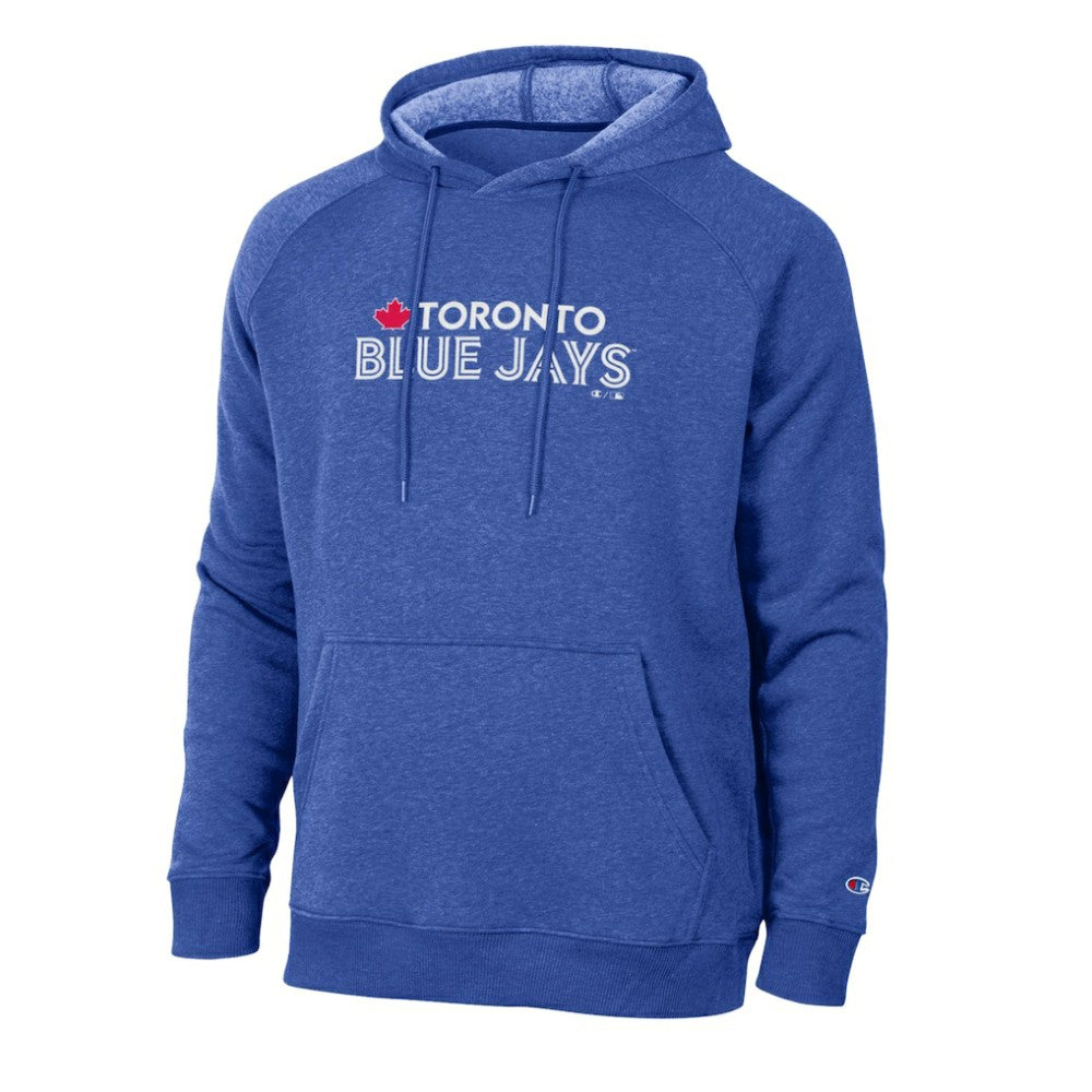 Toronto Blue Jays Champion Triumph Tri-Blend Raglan Hoodie On Sale