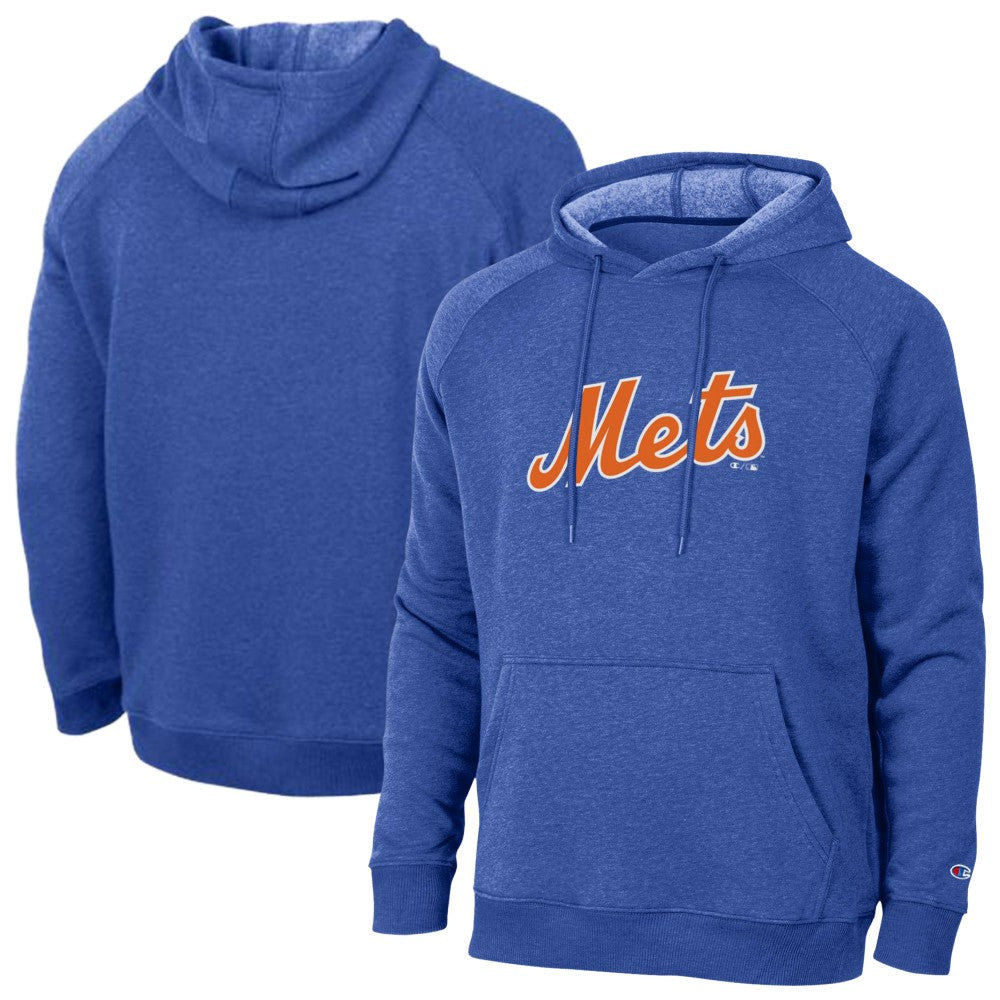 New York Mets Champion Triumph Tri-Blend Raglan Hoodie Near Me