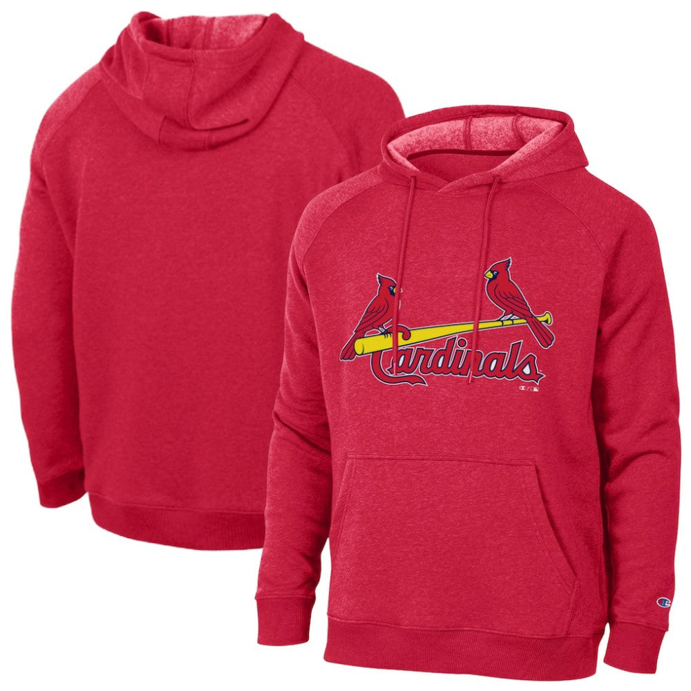 St. Louis Cardinals Champion Triumph Tri-Blend Raglan Hoodie Online