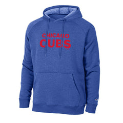Chicago Cubs Champion Triumph Tri-Blend Raglan Hoodie Clearance