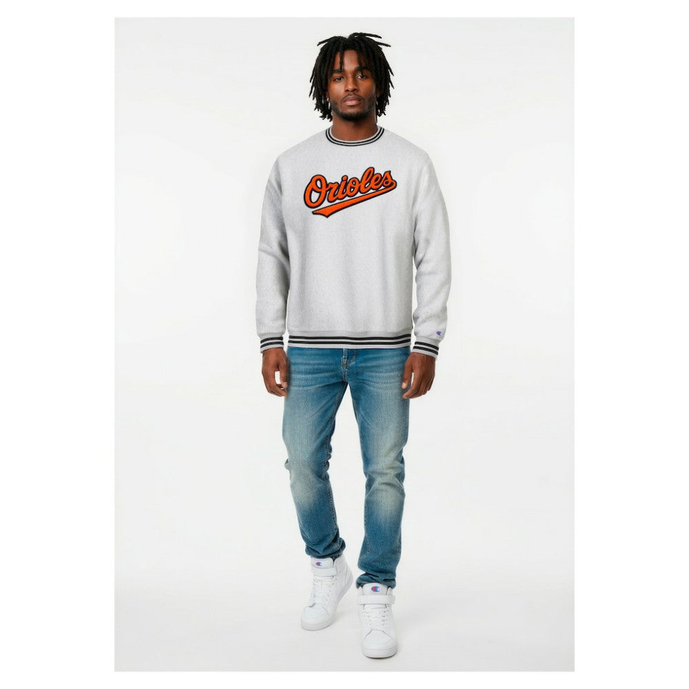 Baltimore Orioles Champion Reverse Weave Sweatshirt On Sale