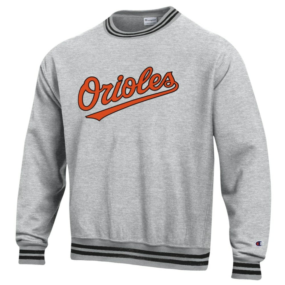 Baltimore Orioles Champion Reverse Weave Sweatshirt On Sale