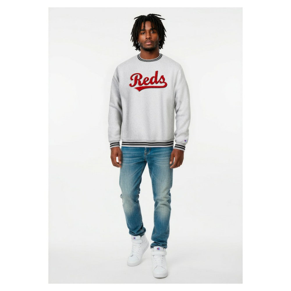 Cincinnati Reds Champion Reverse Weave Sweatshirt Clearance
