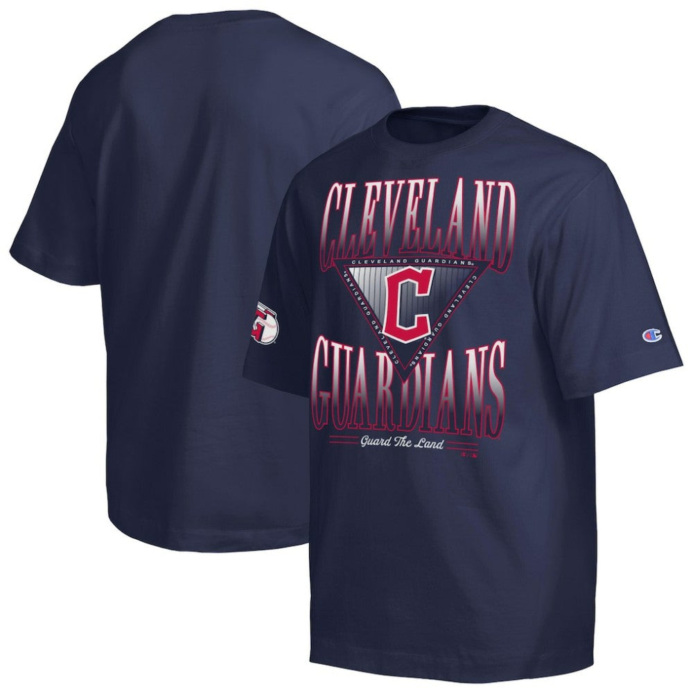 Cleveland Guardians Champion Traditions Two Locations T-Shirt for sale