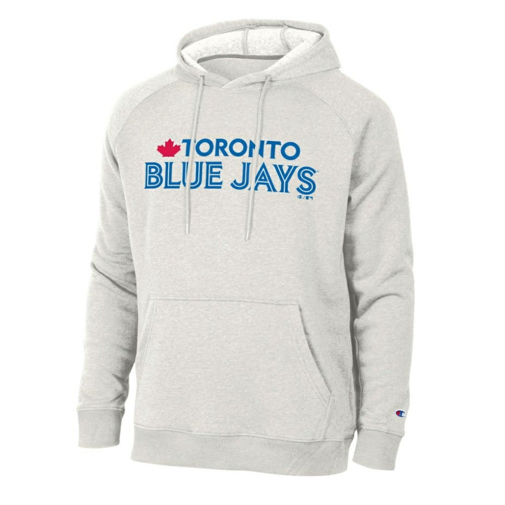 Toronto Blue Jays Champion Triumph Tri-Blend Raglan Hoodie Lifestyle