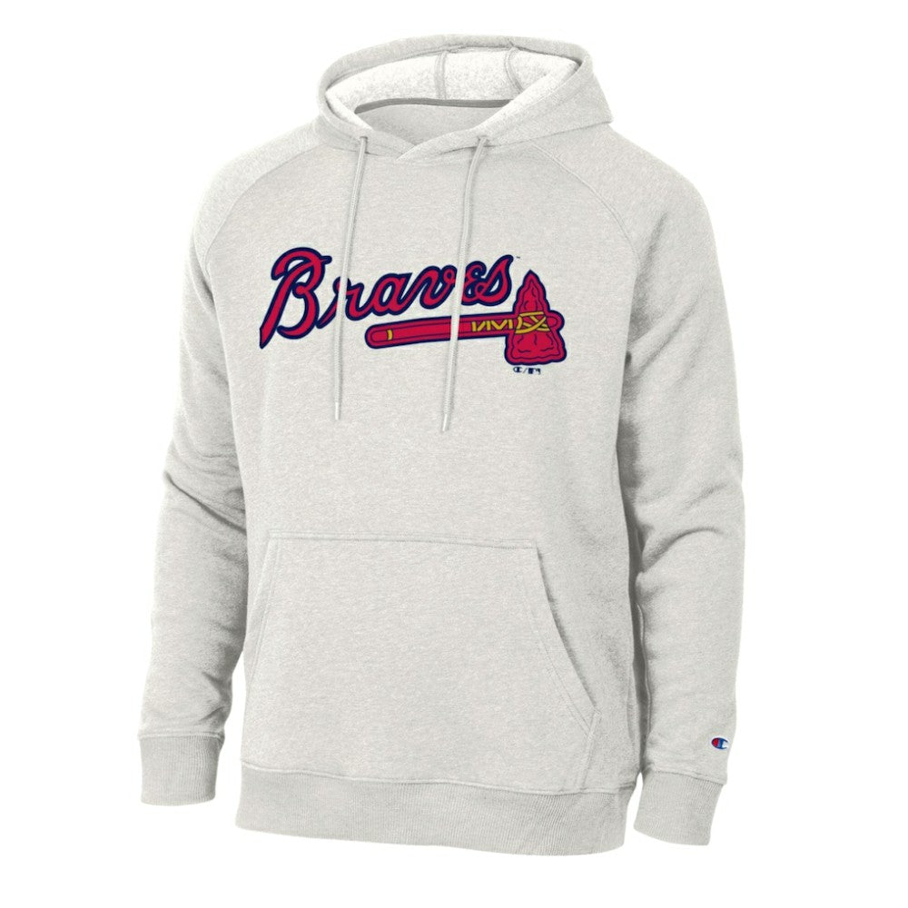 Atlanta Braves Champion Triumph Tri-Blend Raglan Hoodie Clearance
