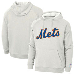 New York Mets Champion Triumph Tri-Blend Raglan Hoodie Near Me