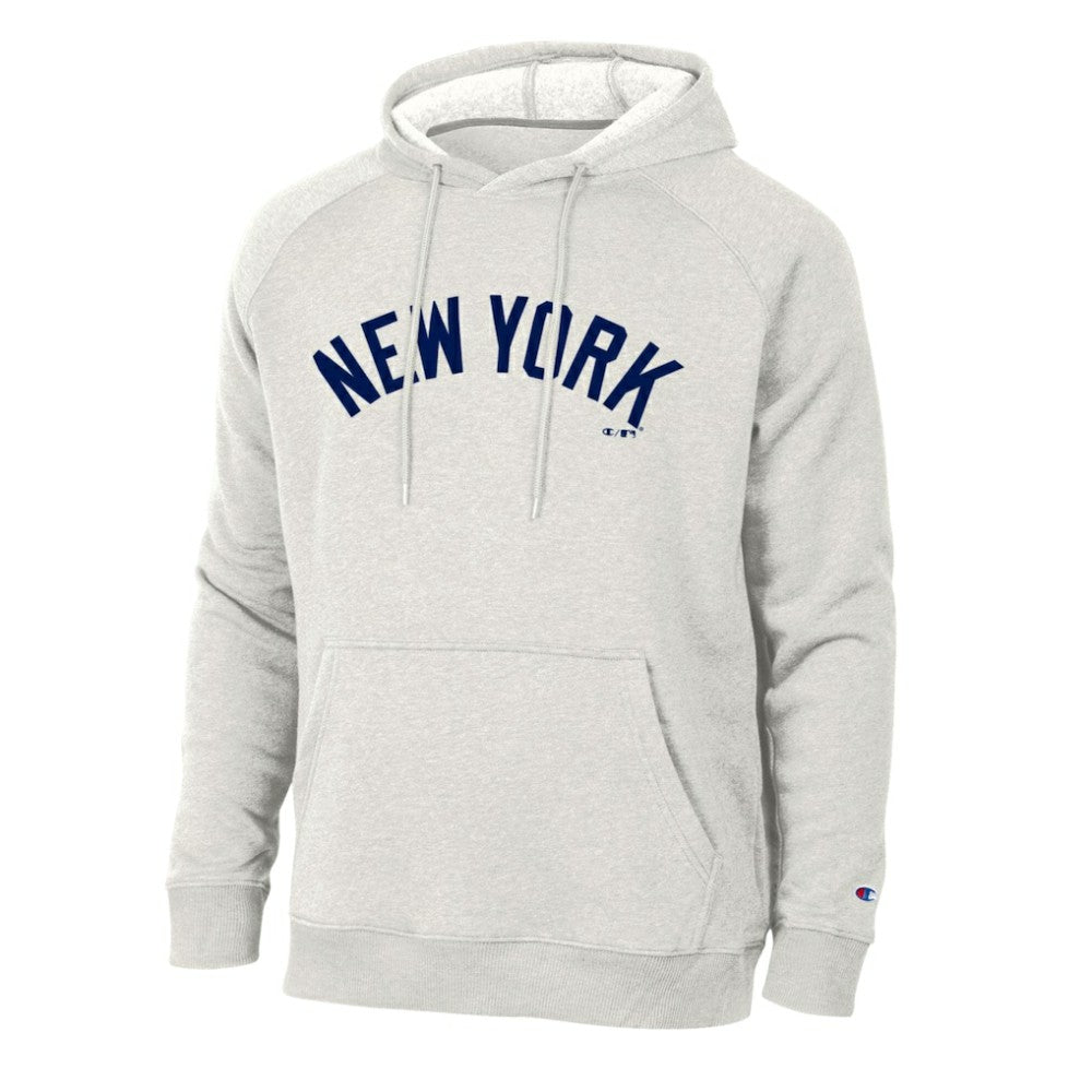 New York Yankees Champion Triumph Tri-Blend Raglan Hoodie Lifestyle