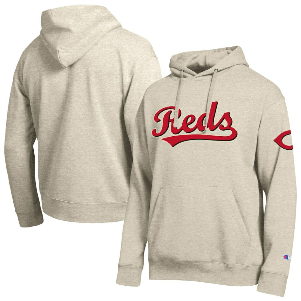 Cincinnati Reds Champion All Star Chenille Patch Hoodie for sale