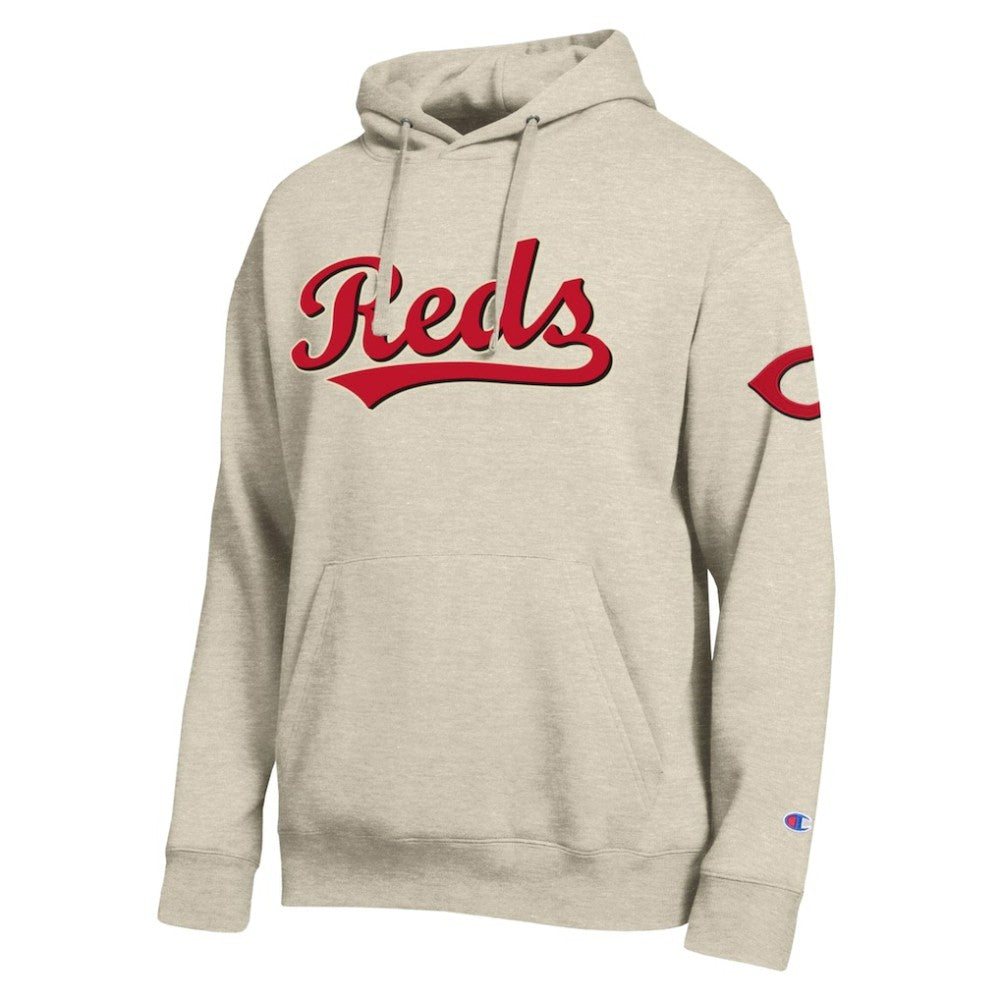 Cincinnati Reds Champion All Star Chenille Patch Hoodie for sale