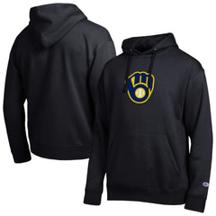 Milwaukee Brewers Champion All Star Embroidered Logo Hoodie Clearance
