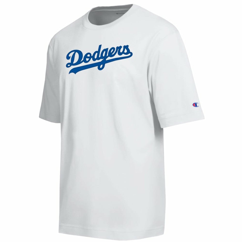 Los Angeles Dodgers Champion All Star Arched Chenille Wordmark T-Shirt Clearance