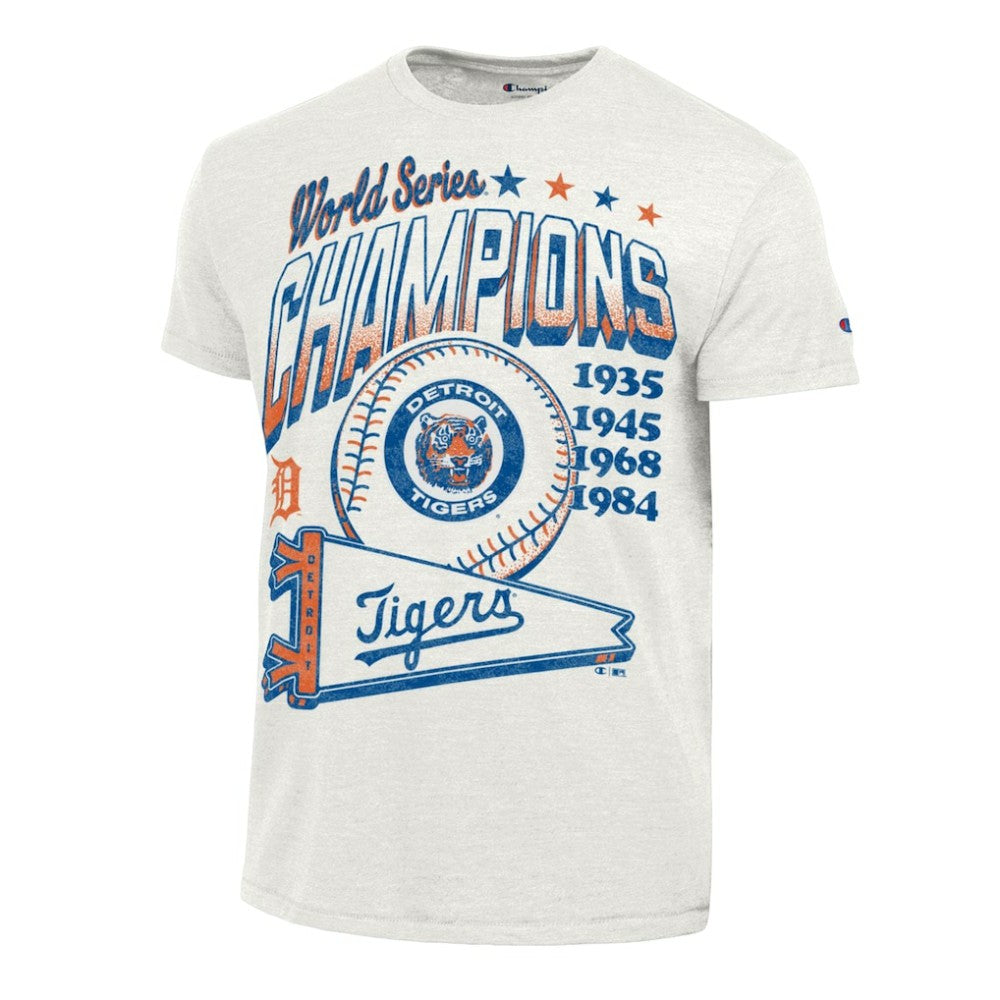 Detroit Tigers Champion Winning Tradition Cooperstown Tri-Blend T-Shirt Lifestyle