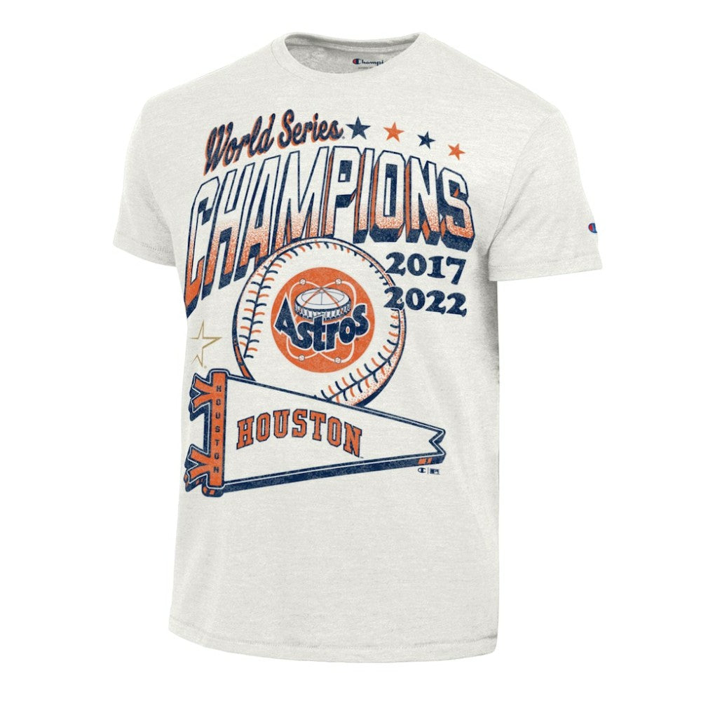 Houston Astros Champion Winning Tradition Cooperstown Tri-Blend T-Shirt Lifestyle