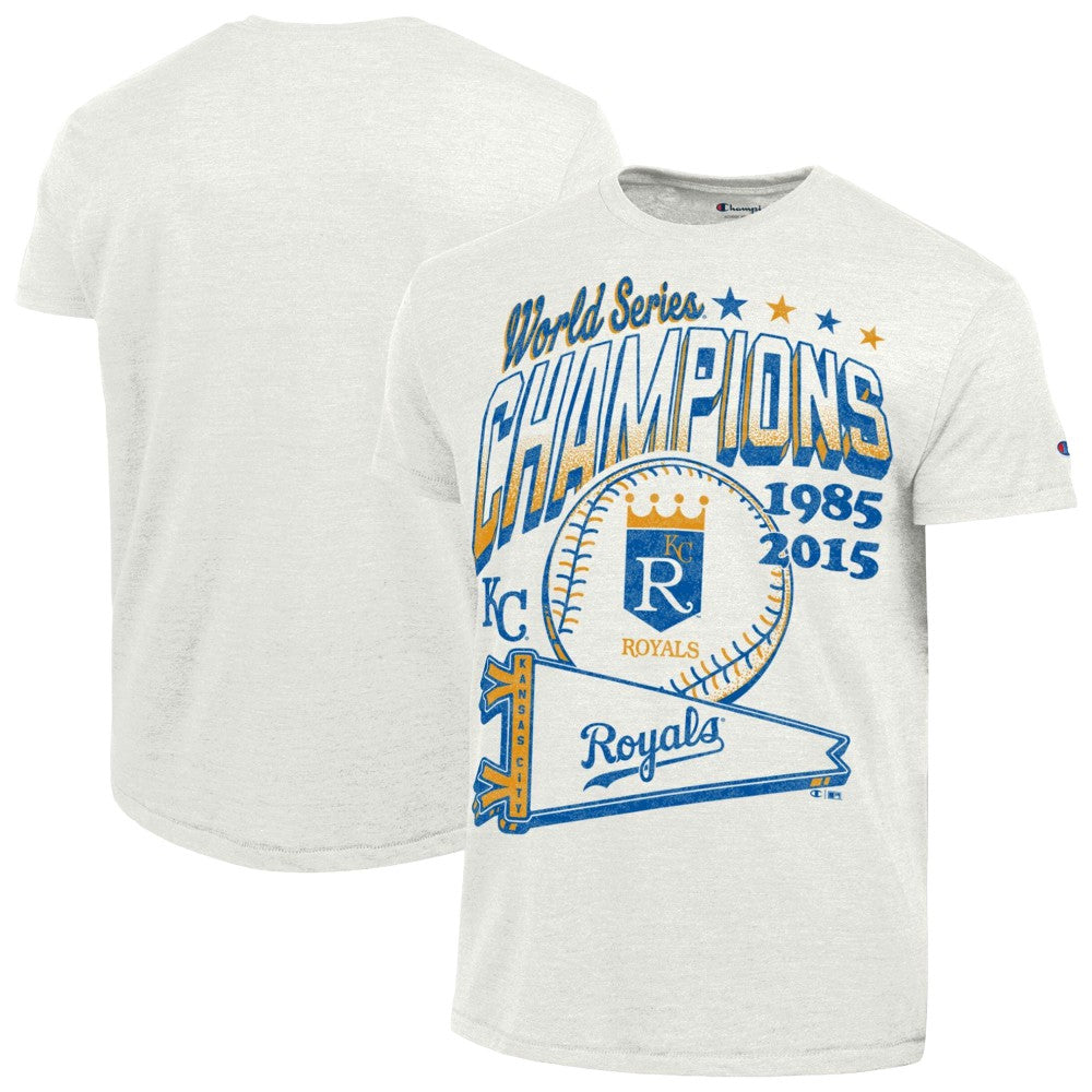 Kansas City Royals Champion Winning Tradition Cooperstown Tri-Blend T-Shirt Online