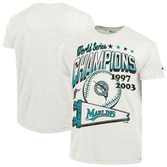 Miami Marlins Champion Winning Tradition Cooperstown Tri-Blend T-Shirt for sale