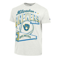 Milwaukee Brewers Champion Winning Tradition Cooperstown Tri-Blend T-Shirt Near Me