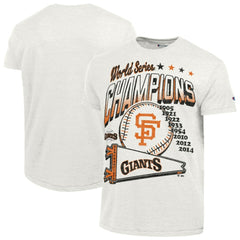 San Francisco Giants Champion Winning Tradition Cooperstown Tri-Blend T-Shirt Lifestyle