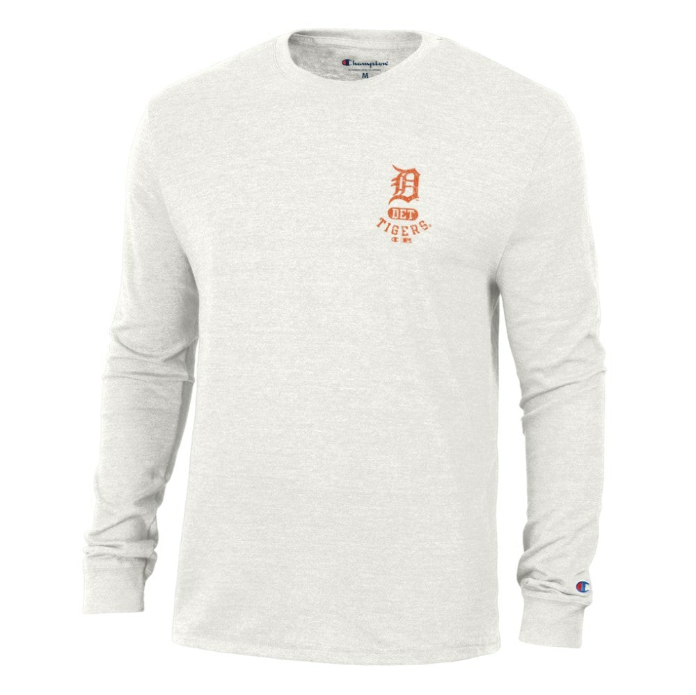 Detroit Tigers Champion Cooperstown Winning Tradition Tri-Blend Long Sleeve T-Shirt discount