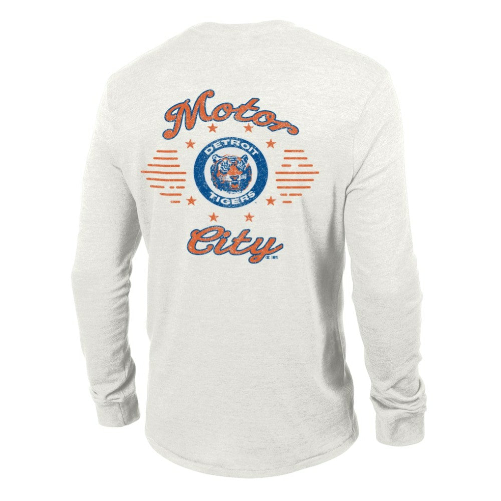 Detroit Tigers Champion Cooperstown Winning Tradition Tri-Blend Long Sleeve T-Shirt discount