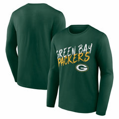 Green Bay Packers Hustle Long Sleeve T-Shirt Green - NFL