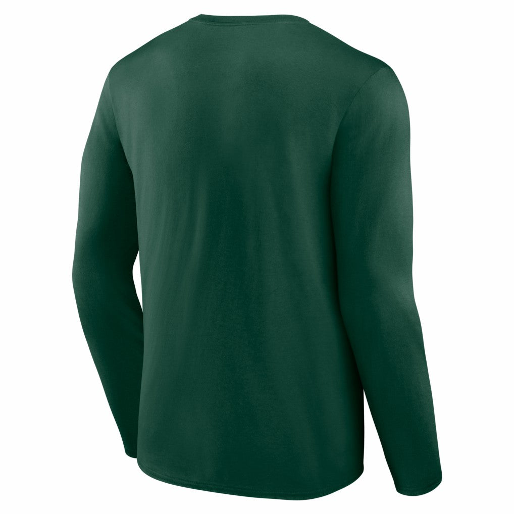 Green Bay Packers Hustle Long Sleeve T-Shirt Green - NFL