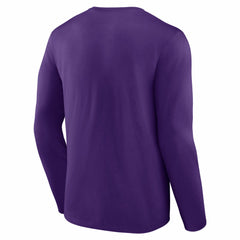 Minnesota Vikings Hustle Long Sleeve T-Shirt Purple - NFL