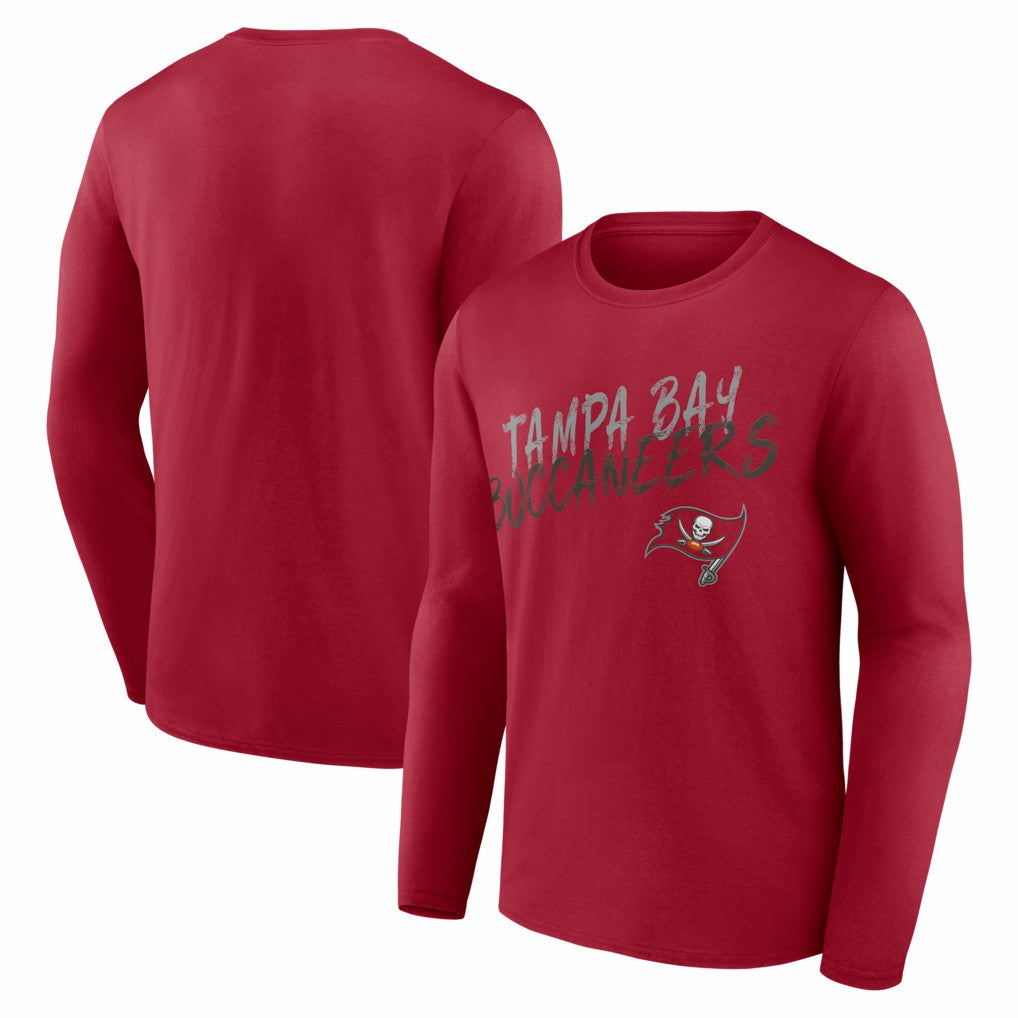 Tampa Bay Buccaneers Hustle Long Sleeve T-Shirt Red - NFL