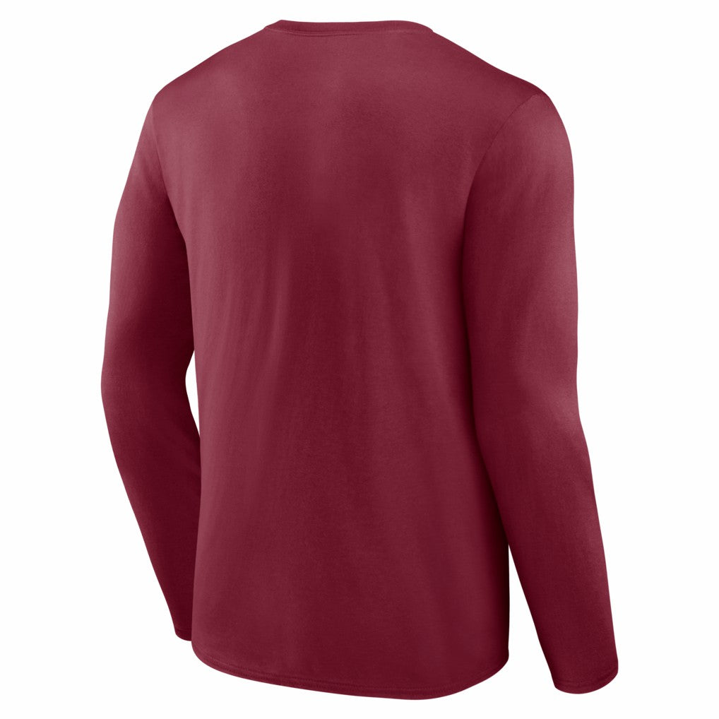 Washington Commanders Hustle Long Sleeve T-Shirt Burgundy - NFL