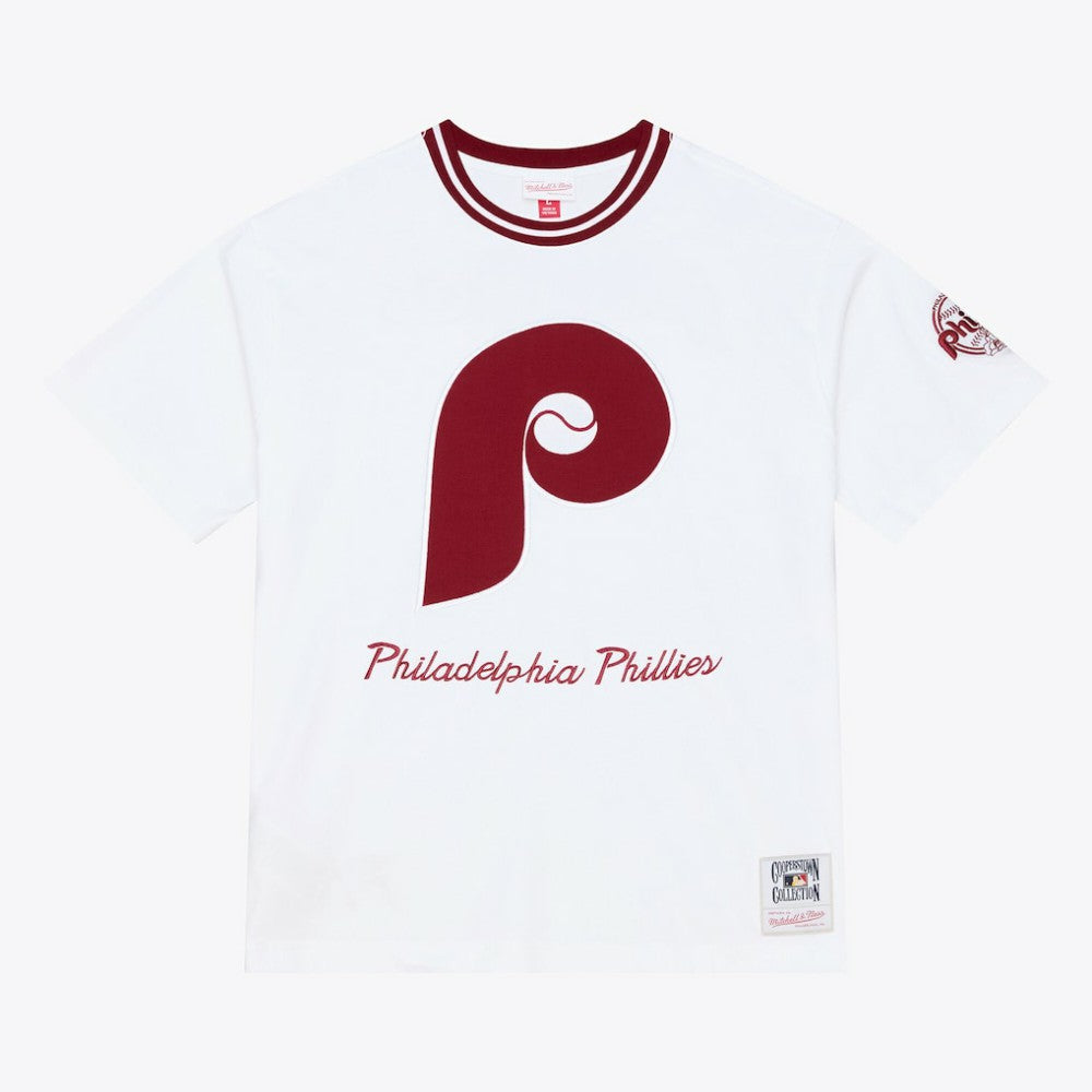 Philadelphia Phillies Mitchell & Ness Cooperstown Collection Arctic T-Shirt Lifestyle