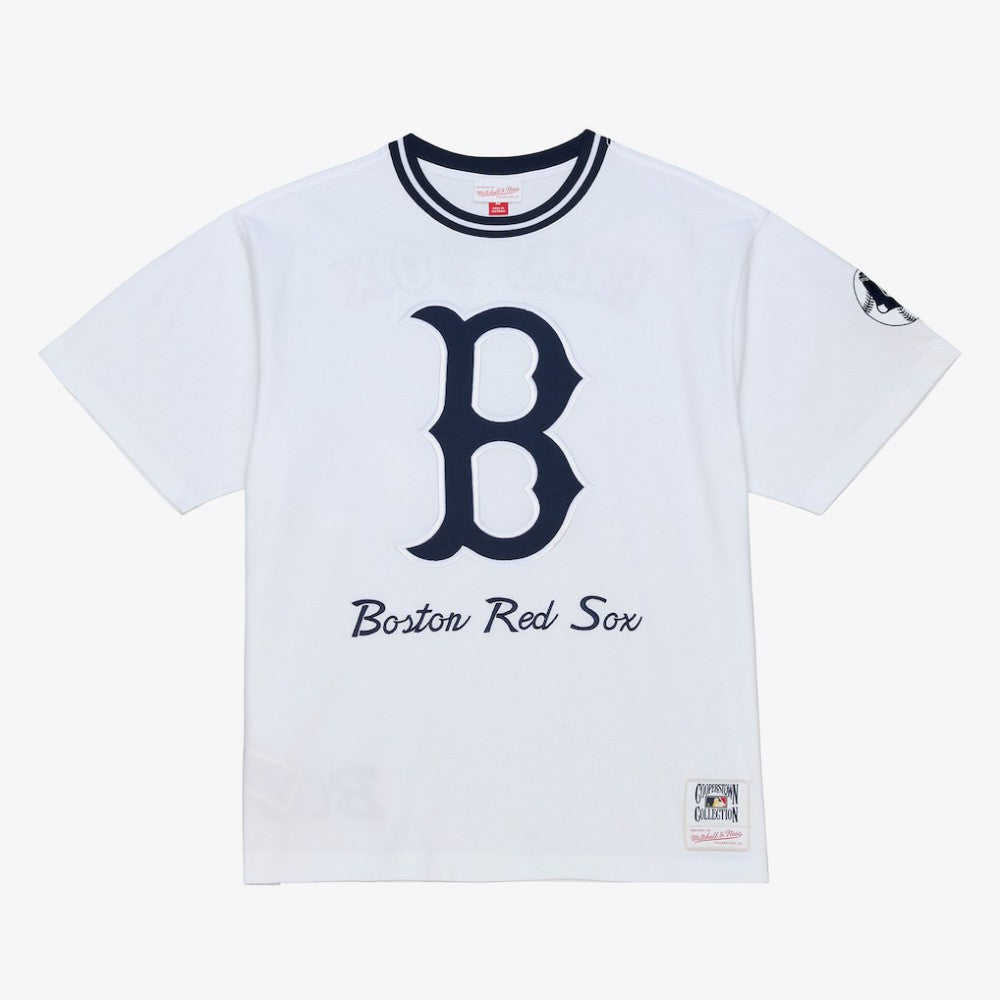 Boston Red Sox Mitchell & Ness Cooperstown Collection Arctic T-Shirt Sale