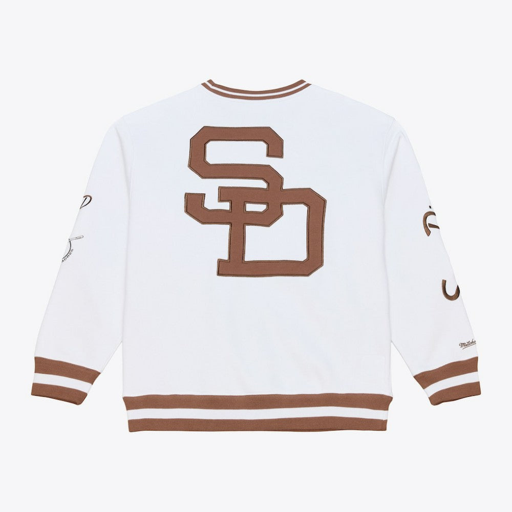 San Diego Padres Mitchell & Ness Arctic Fleece Sweatshirt On Sale