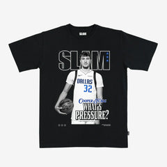 NBA - Cooper Flagg Dallas Mavericks Unisex SLAM Cover T-Shirt - Black