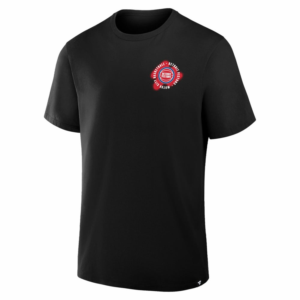 NBA - Detroit Pistons SOS T-Shirt - Black