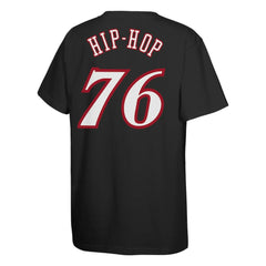 Mitchell & Ness - Philadelphia 76ers Youth Hip Hop T-Shirt - Black