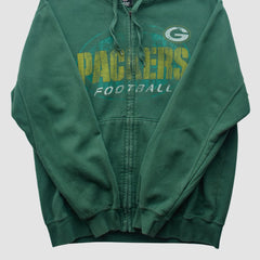 Green Bay Packers Team Edition Apparel 2010s Hooded Full Zip Sweatshirt Green Vintage - Fanatics