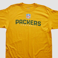 Green Bay Packers Reebok 2000s T-shirt Yellow Vintage - Fanatics