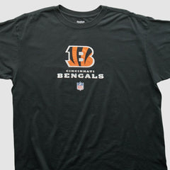 Cincinnati Bengals Reebok 2000s T-shirt Black Vintage - Fanatics